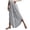 j46-Grey, variant on Boho Palazzo Pants For Women Solid Color Elastic Waist Baggy Wide Leg Pants Ladies Casual Lightweight Everyday Beach Trousers,M