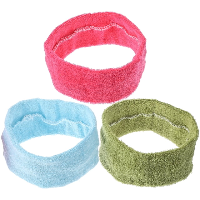 3pcs Bandas de sudor deportivas Cabeza transpirable Tandilla de sudor de sudor Bandas de sudor de yoga para mujeres