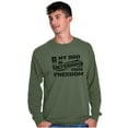 thumbnail image 5 of US Army Logo My Bro Defending Freedom Long Sleeve TShirt Men Women Brisco Brands M, 5 of 6