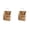 Brown-2Pcs, variant on Wall Hanging Storage Bag with 4 Pockets, Foldable Over Door Organizer, Waterproof Cotton Linen Hanging Pocket Organizer for Space Saving in Bathroom Bedroom or Closet, White 9x3.5x11.8 Inch