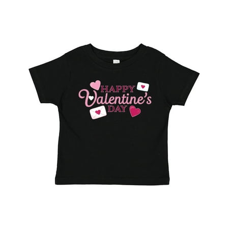

Inktastic Happy Valentine s Day Gift Toddler Boy or Toddler Girl T-Shirt