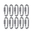thumbnail image 4 of Chain Connector,10Pcs Quick Link Connector Stainless Steel Quick Links Quick Link Connector Enhanced Durability, 4 of 8