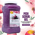 thumbnail image 3 of SPA REDI – Pomegranate Pumice Scrub Gel, Exfoliating, Hydrating & Nourishing, Infused with Hyaluronic Acid, Amino Acids, Panthenol and Comfrey Extract for Glowy Smooth Skin - 128oz Gallon, 3 of 7
