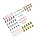thumbnail image 3 of 240 tarjetas navideñas para copas de vino, fáciles de usar, con bonitos patrones, para decorar fiestas navideñas., 3 of 14