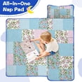 thumbnail image 4 of Pioneer Flower Floral Print Pattern Toddler Nap Mats for Kids Preschool,Sleeping Mat Bag or Kids,Toddler Sleeping Bag,Toddler Nap Mat or Daycare, 4 of 6