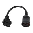 thumbnail image 3 of 3 Golden Obd2 Y Splitter Diagnóstico 9 pines a 16 pines Adaptador de cable de escáner Conector J1939, 3 of 5