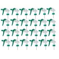 24 Green Heavy-Duty General-Purpose Trigger Sprayers 28/400 Neck Chemical Resistant Glass or Plastic Bottles