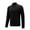 Black, variant on COMVALUE Men's Long Sleeve Athletic Shirts 1/4 Pullover Zip Sun Protection Rash Guard UPF 50 Outdoor Running T-Shirts (Grey, 3XL)