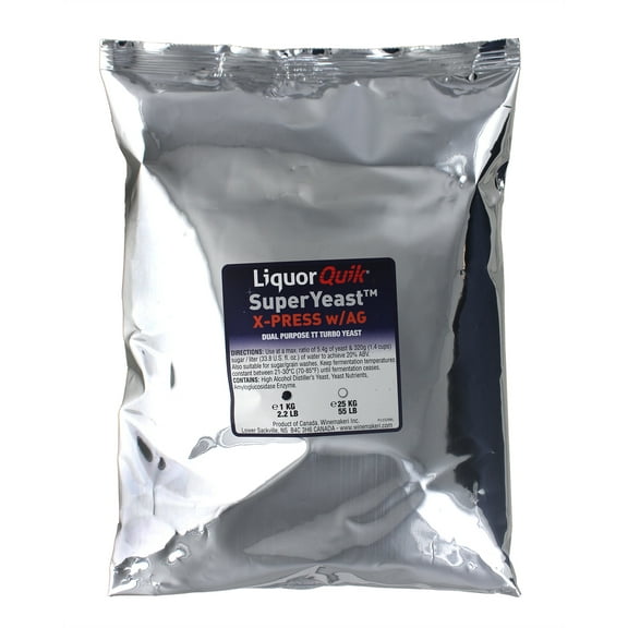LiquorQuik SuperYeast X-Press w/AG 1kg For Home Brewing