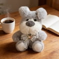thumbnail image 5 of STROLA Schnauzer Stuffed Animal 8 Inch Mini Plush Toy Soft Schnauzer Dog Plushie Wedding Litter Toss Favors Bulk Small Plush Puppy for Dog Lovers Gift, 5 of 6