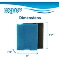 thumbnail image 6 of HQRP Flat Box Filter Pad for Tetra part 19015 Submersible Pond Filter Replacement, 6 of 6