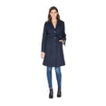 thumbnail image 3 of Haute Edition Women' Walker Wool Blend 3/4 Belted Long Jacket Winter Coat, 3 of 6