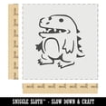 thumbnail image 2 of Silly Cartoon Dinosaur DIY Cookie Wall Craft Stencil - 7.0 Inch, 2 of 5