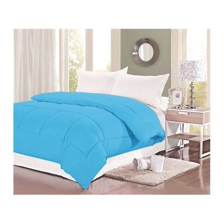 400 TC Natural Cotton Twin XL Comforter - Blue