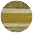 thumbnail image 2 of Addison Rugs Chantille Indoor/Outdoor Transitional Stripes Gold Washable Round Rug, 8' x 8', 2 of 6