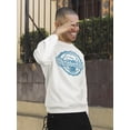 thumbnail image 2 of Oktoberfest Rubber Stamp Sweatshirt Men -Image by Shutterstock, Male 3X-Large, 2 of 4