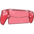 thumbnail image 4 of elitegadget Case for Playstation Portal Remote Player - Transparent Clear Hard Plastic Shell Protective Case Cover for Playstation 5 Portal Remote Player 8" inch (2023) (Transparent Light Red), 4 of 4