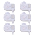 thumbnail image 1 of 6Pcs Ink Damper Replacement for 4880 DX5 DX6 DX7 4800 7800 7880 9800 Printer White Plug in, 1 of 14
