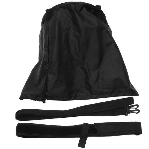 RENACLIPY Black Neoprene PU Swim Parachute Accessory Set 12.2 x 12.2 x 0.8 inches for Swimming Training