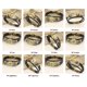 thumbnail image 2 of 12 Constelaciones Pulsera Joyería de moda Pulsera de cuero Hombres Casual Personalidad Signos del CACAGOO Pulsera, 2 of 7