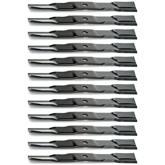 12PK Oregon 91-587 Heavy Duty Blades for 60" John Deere M128485, M131958, M133381