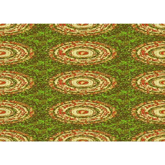 Ahgly Company Indoor Rectangle Patterned Dark Bronze Brown Area Rugs, 8' x 12'