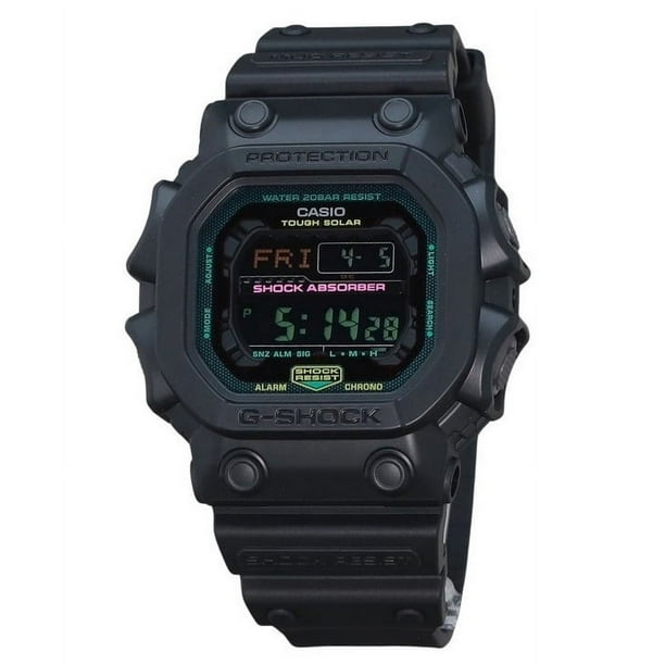 Casio Reloj G-Shock Digital con Correa de Resina, Multifluorescente, Resistente Al Agua, Solar, GX-56MF-1, 200 M, para Hombre.