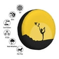 thumbnail image 5 of ZNDUO Sunrise Silhouette Woman Pattern Spare Tire Cover, Universal Fit for Jeep Trailer RV SUV Camper Vehicle Waterproof Dust Tire Cover 16 inch, 5 of 8