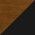 thumbnail image 6 of Bush Furniture West End 45W Round Trestle Dining Table with 4 Cross Back Dining Chairs in Burnished Medium Brown and Black, 6 of 6