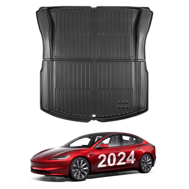 Alfombrilla impermeable TPE KUNIST para Tesla Model 3 2025