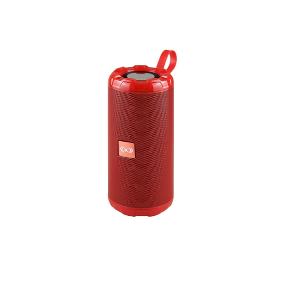 Bocina Bluetooth Portátil Control Expert Micro SD USB Inalámbrica rojo