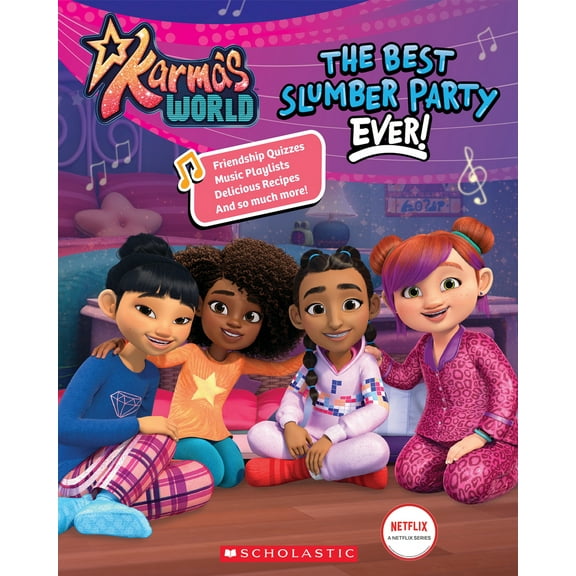 Pre-Owned The Best Slumber Party Ever (Karma's World) (Paperback) 1338847597 9781338847598