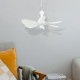 thumbnail image 4 of OULII 1 Set White Plastic Usb Powered Ceiling Fan for Travelers and Outdoor Activities, 4 of 7