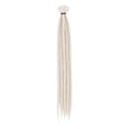 thumbnail image 1 of ITFABS Ladies Handmade Toupee Straight Hair Extension Knitted Dirty Braid Wig, 1 of 5