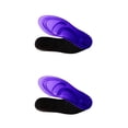 thumbnail image 3 of Advancent Plantillas de masaje Desodorante flexible Cojín para correr Pies planos Soporte para el Espuma absorbente Plantilla para hombres Púrpura 25.5x8.8 cm 2piezas Advancent CBP108629, 3 of 5