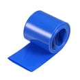 thumbnail image 1 of Unique Bargains Tube Rétractable en PVC Bleu 43mm Plat 10 Pieds pour Grand Pack de Batteries, 1 of 5
