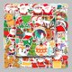 thumbnail image 2 of Pegatinas navideñas de Feliz Navidad, pegatinas impermeables de PVC, pegatinas de regalo autoadhesivas navideñas para regalo de Navidad, álbumes de recortes, manualidades y decoración, 2 of 5