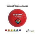 thumbnail image 3 of Champion Sports Rhino Playground Balls 8.5" D - Two Ply, Nylon Wound, RED, 3 of 8