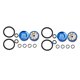thumbnail image 1 of 2x 22mm Bike Piston Hydraulic Brake Caliper Parts Brake Replacement Pistons Parts Kit, 1 of 9