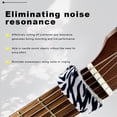 thumbnail image 4 of GuitarNoise Damper Strings Mute Noise Damper Guitar Tape Dampeners String Wraps Instruments Accessories for Guitar Bass Ukule Leopard Print Color, 4 of 6