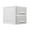 Grey, variant on Arborister Gray Compact Drawer Storage Box for Home/Office/Kitchen