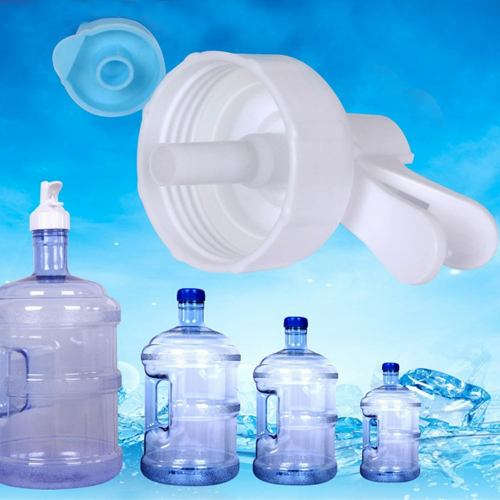 CDAR 2Pcs Water Dispenser Valve Reusable Water Jug Cap Plastic Spigot