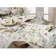 thumbnail image 4 of Fennco Style Botanical Garden Collection Watercolor Floral Stem Pure Linen 16 x 105 Inch Table Runner - Floral Table Runners for Wedding, Picnic, Tea Party and Table Décor, 4 of 4