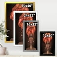 thumbnail image 4 of Designart 'African American Woman Portrait with Turban V' Modern Framed Art Print, 4 of 4