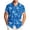 01 Blue 1, variant on Awdenio Mens Shirts Summer Beach Hawaiian Shirt Short Sleeve Casual Button Down Tropical Beach Aloha Shirts