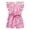 Rose, variante sur MIASHUI Barboteuse Tendance pour Filles, Tenue Florale Mignonne pour Toutes les Occasions, Idéale pour l'Été pour Tout-Petits