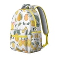 thumbnail image 2 of Lemon Pattern College Backpack - Fashionable School Bookbag for Teens & Students, Roomy Campus Rucksack with Laptop Sleeve, Lightweight Carry Bag for High School & University, Perfect Gift, 2 of 6