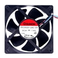 thumbnail image 2 of for PFC0382B1-Q06C-S99 12038 120mm 12cm High Speed 24V Cooling Fan,120X120X38mm 17.96W 4200RPM, 2 of 2