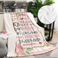 thumbnail image 2 of MMYGU 70th Birthday Gifts for Women Gifts for 70 Year Old Womens Blanket 70th Birthday Decorations Gifts Ideas for Her Wife Sister Mom Grandmother Friends 60x80in, 2 of 6