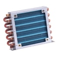 thumbnail image 4 of Condensador para refrigerador, radiador refrigerado por , tubo de cobre, pequeño, compacto y resistente, radiador de refrigeración por agua para, 4 of 8